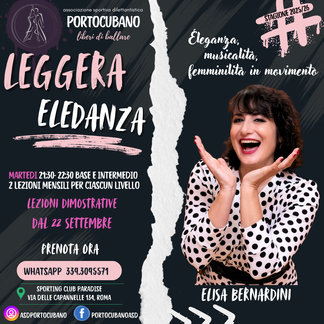 QUOTA MENSILE | Leggera EleDanza